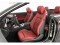 2019 Mercedes-Benz C Cranberry Red/Black Interior Front Seat Photo