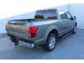 2020 Silver Spruce Ford F150 Lariat SuperCrew  photo #8