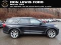 2020 Agate Black Metallic Ford Explorer Platinum 4WD  photo #1