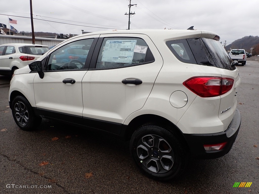 2020 EcoSport S 4WD - Diamond White / Medium Light Stone photo #5