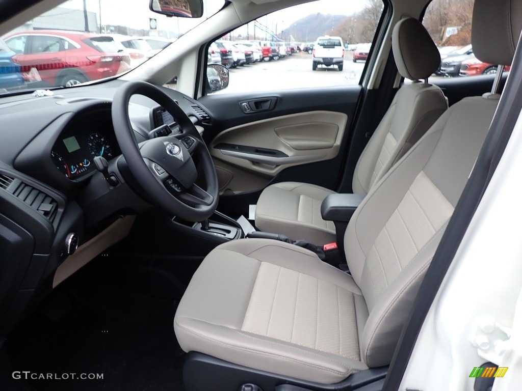 Medium Light Stone Interior 2020 Ford EcoSport S 4WD Photo #136502770