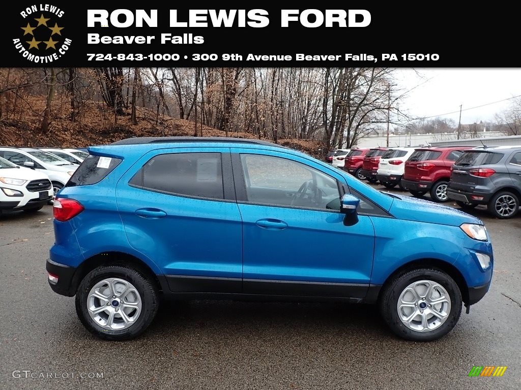 Blue Candy Metallic Ford EcoSport