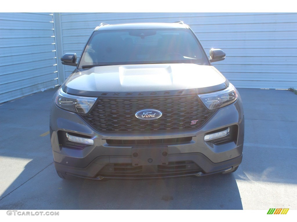 2020 Explorer ST 4WD - Magnetic Metallic / Ebony photo #3