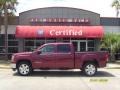 2008 Sonoma Red Metallic GMC Sierra 1500 SLE Crew Cab  photo #1