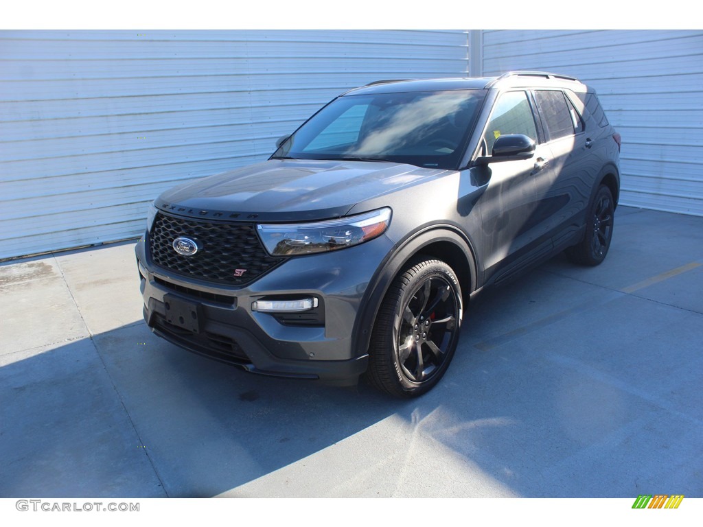 2020 Explorer ST 4WD - Magnetic Metallic / Ebony photo #4
