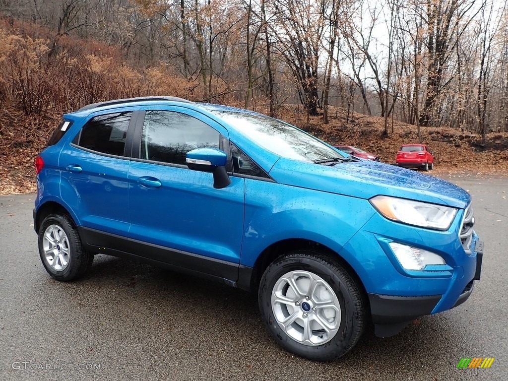 2020 EcoSport SE 4WD - Blue Candy Metallic / Ebony Black photo #9