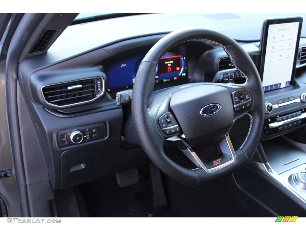 2020 Explorer ST 4WD - Magnetic Metallic / Ebony photo #13