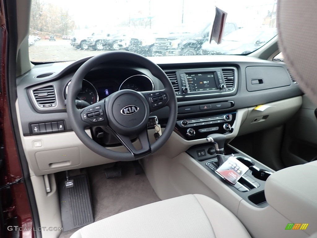 Dark Graphite Interior 2020 Kia Sedona LX Photo #136504621