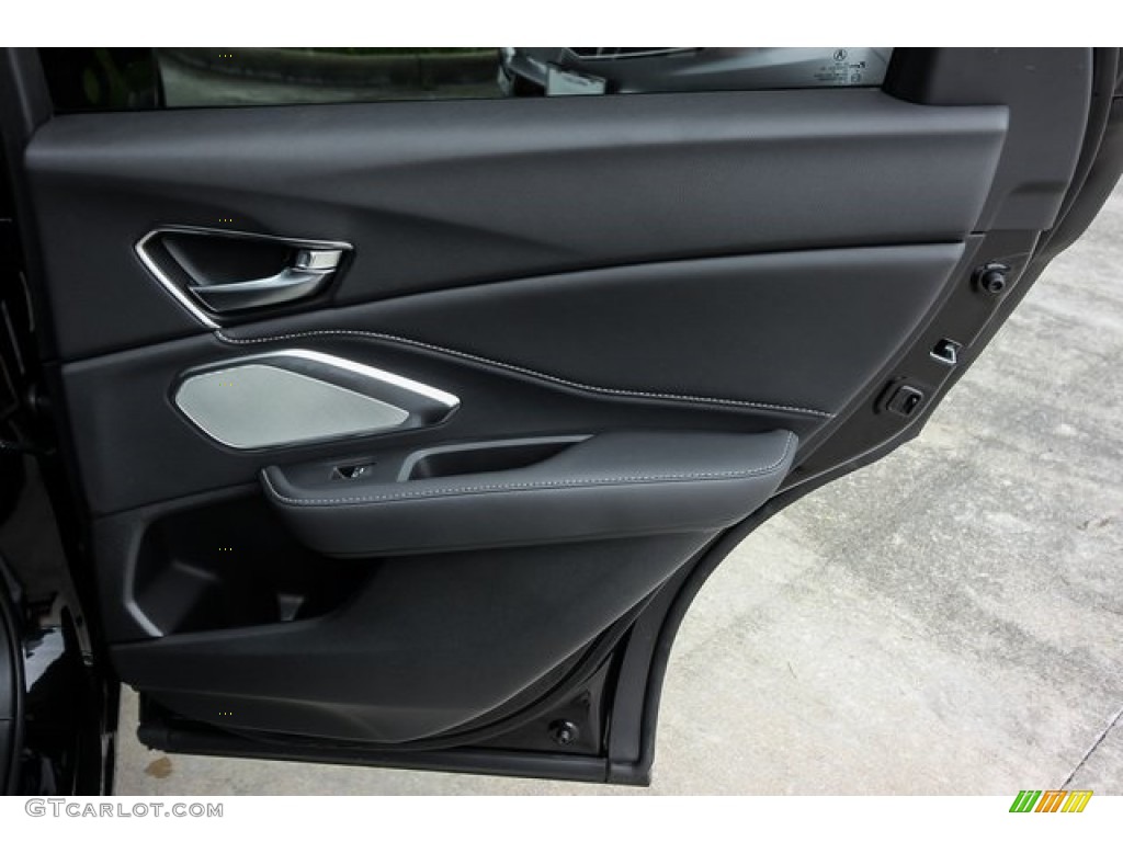 2020 Acura RDX Advance AWD Ebony Door Panel Photo #136508605
