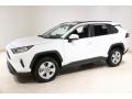 2019 Super White Toyota RAV4 XLE AWD  photo #3