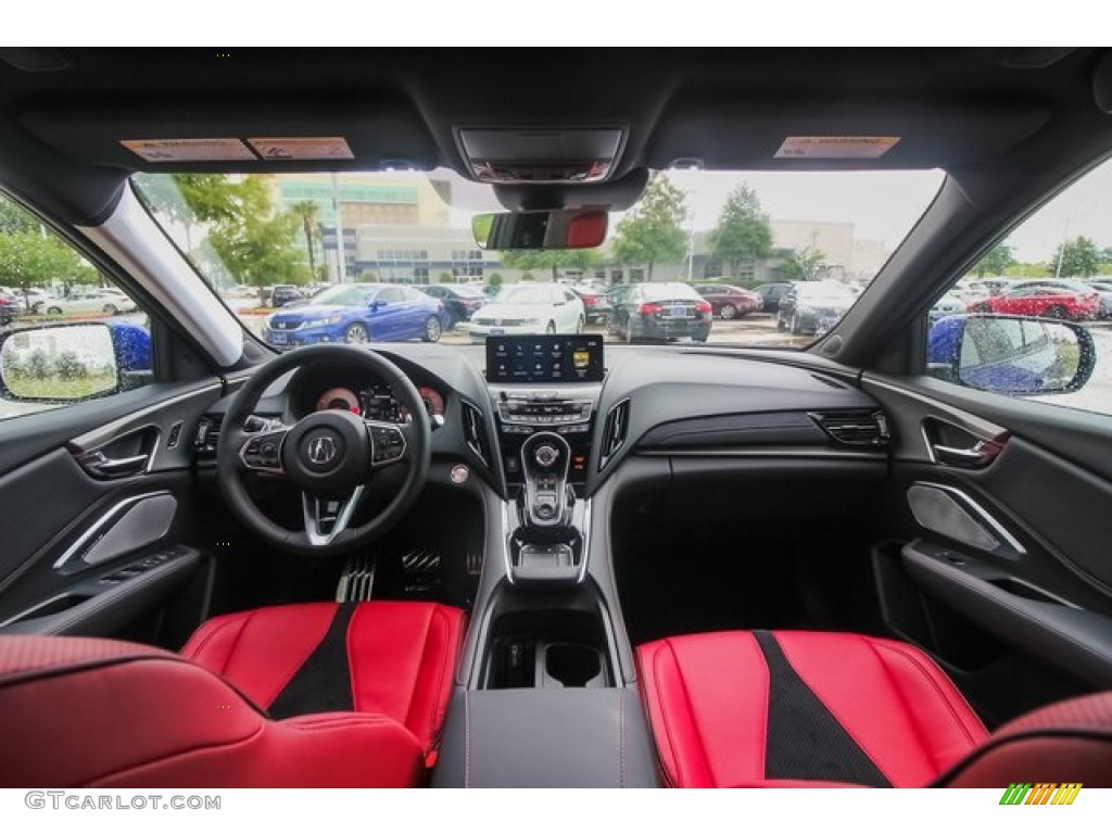 Red Interior 2020 Acura RDX A-Spec Photo #136510147
