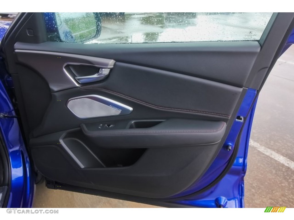 2020 Acura RDX A-Spec Red Door Panel Photo #136510369