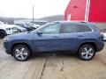 2020 Blue Shade Pearl Jeep Cherokee Limited 4x4  photo #2