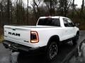 2020 Bright White Ram 1500 Rebel Quad Cab 4x4  photo #6