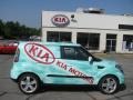 2010 Clear White Kia Soul Sport  photo #2