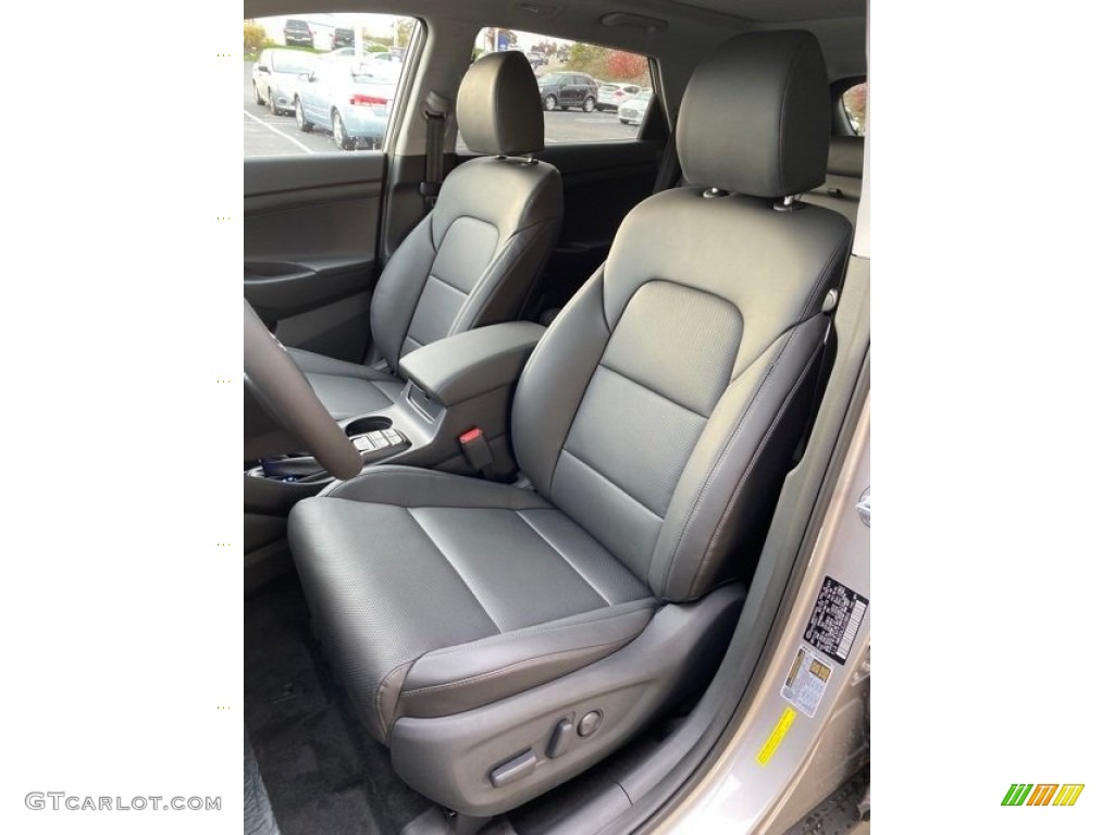 Black Interior 2020 Hyundai Tucson Ultimate AWD Photo #136512355