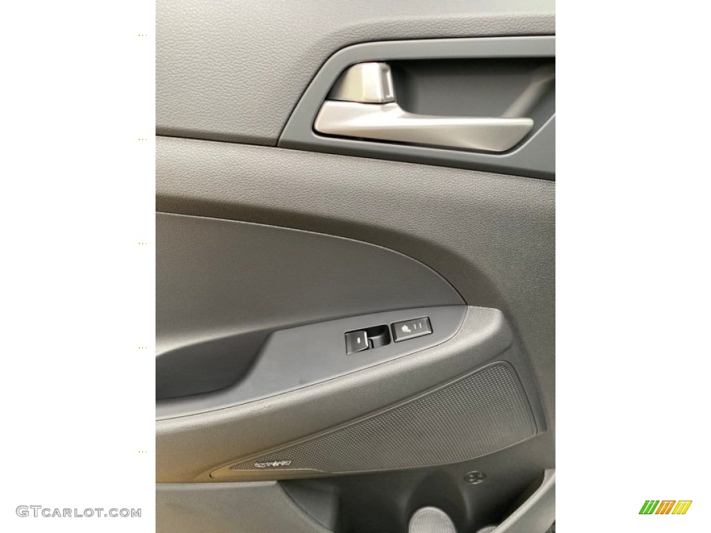 2020 Hyundai Tucson Ultimate AWD Black Door Panel Photo #136512409
