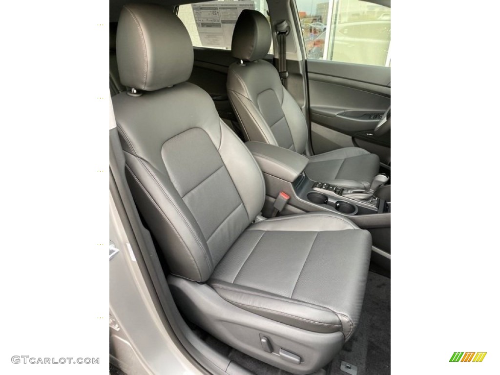 Black Interior 2020 Hyundai Tucson Ultimate AWD Photo #136512622