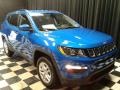 2020 Laser Blue Pearl Jeep Compass Sport 4x4  photo #7