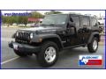 2008 Black Jeep Wrangler Unlimited Rubicon 4x4  photo #1