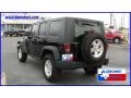 2008 Black Jeep Wrangler Unlimited Rubicon 4x4  photo #6