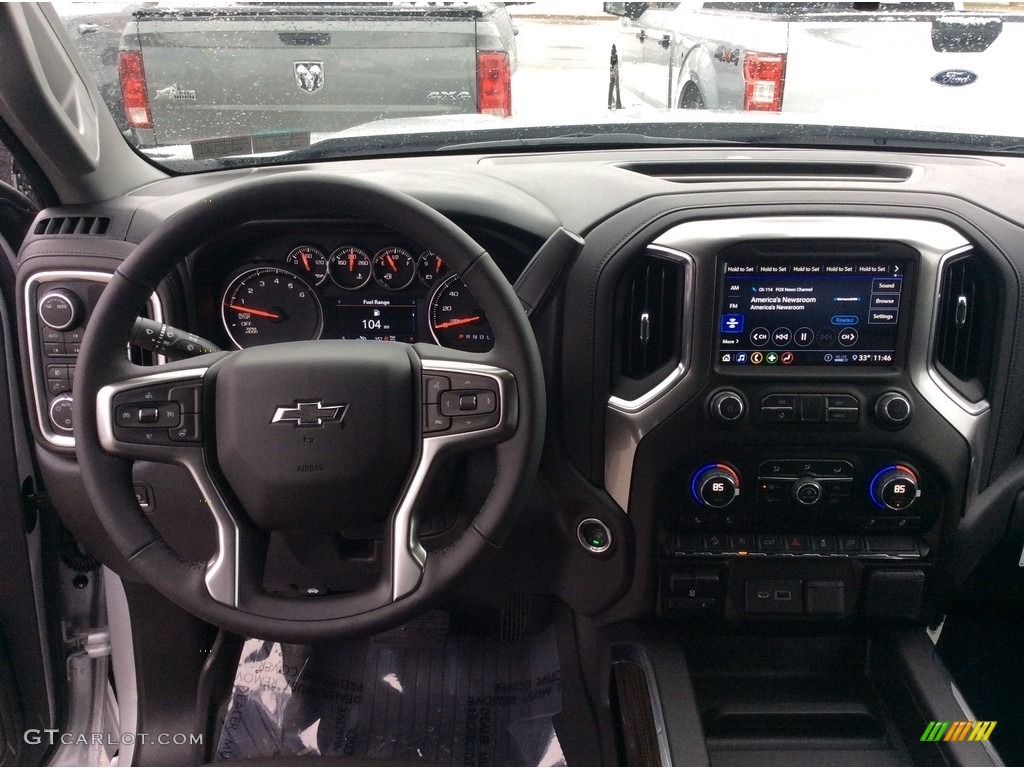 2020 Silverado 1500 LT Trail Boss Crew Cab 4x4 - Silver Ice Metallic / Jet Black photo #3