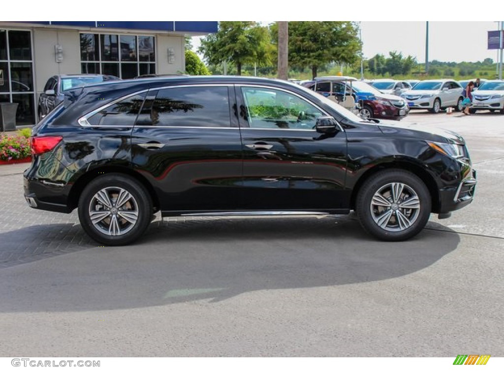Majestic Black Pearl 2020 Acura MDX FWD Exterior Photo #136516515