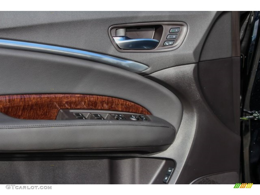 2020 Acura MDX FWD Ebony Door Panel Photo #136516585