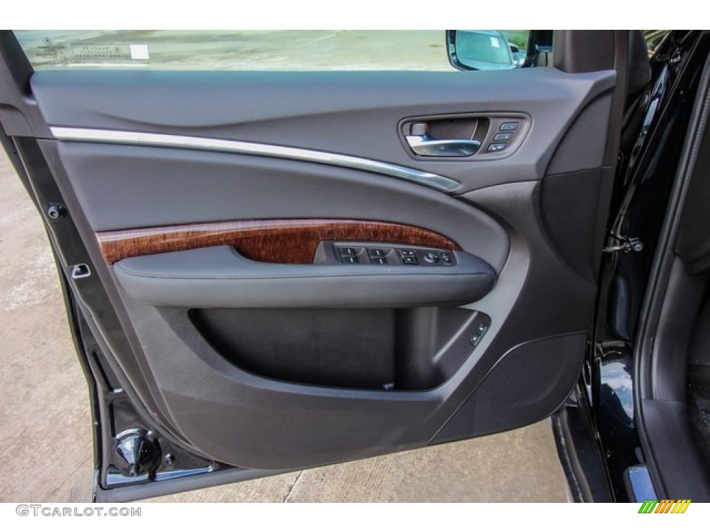 2020 Acura MDX FWD Ebony Door Panel Photo #136516651