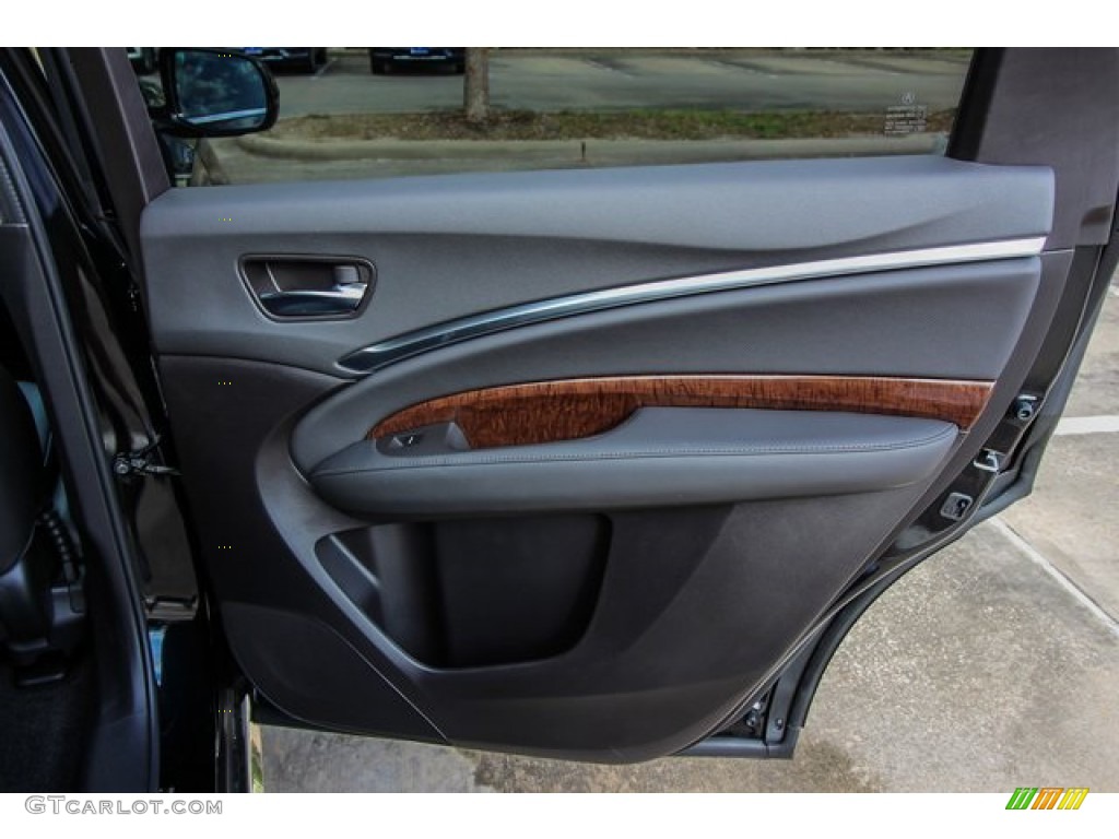 2020 Acura MDX FWD Ebony Door Panel Photo #136516768