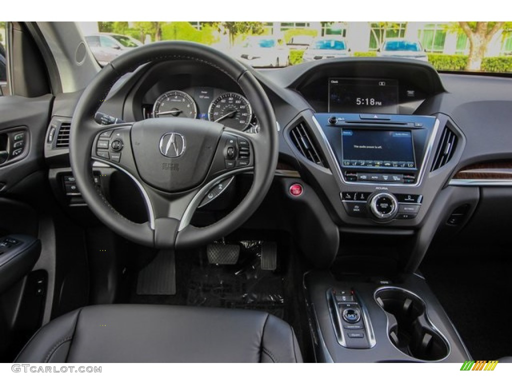 2020 Acura MDX FWD Ebony Dashboard Photo #136516858