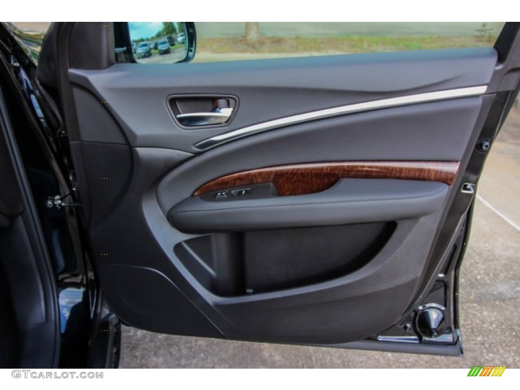 2020 Acura MDX FWD Ebony Door Panel Photo #136517524