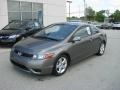 2008 Galaxy Gray Metallic Honda Civic EX-L Coupe  photo #2