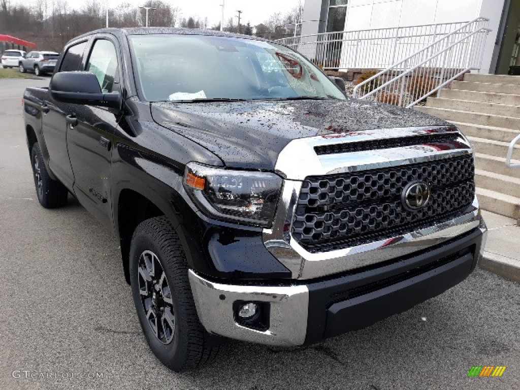 2020 Tundra SR5 CrewMax 4x4 - Midnight Black Metallic / Graphite photo #1