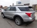 2020 Iconic Silver Metallic Ford Explorer XLT 4WD  photo #8