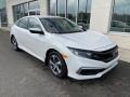 Platinum White Pearl - Civic LX Sedan Photo No. 2