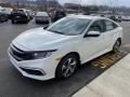 Platinum White Pearl - Civic LX Sedan Photo No. 4