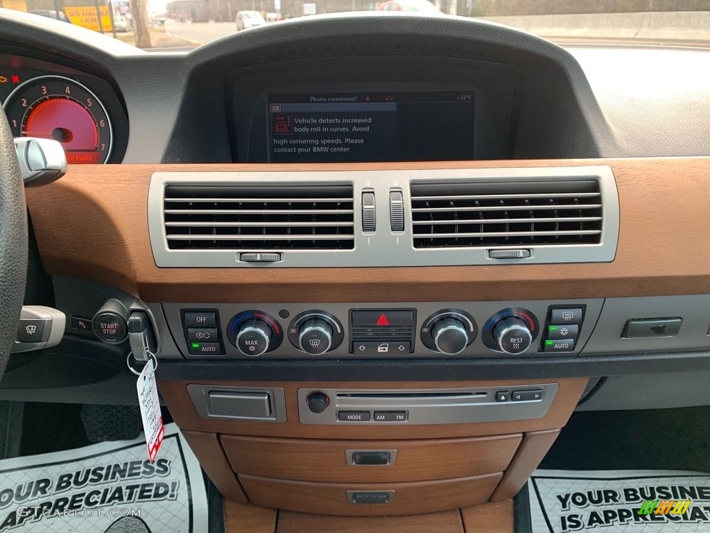 2007 7 Series 750Li Sedan - Moonstone Metallic / Black photo #22