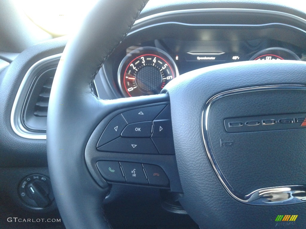 2019 Challenger SXT - Indigo Blue / Black photo #14