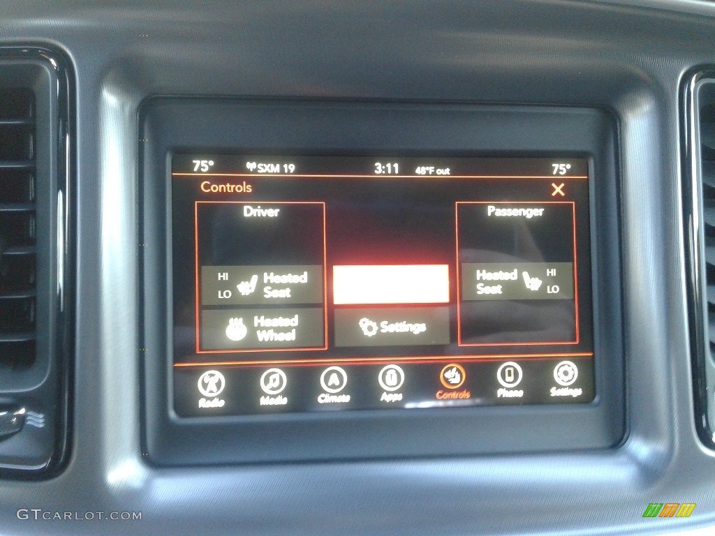 2019 Challenger SXT - Indigo Blue / Black photo #20