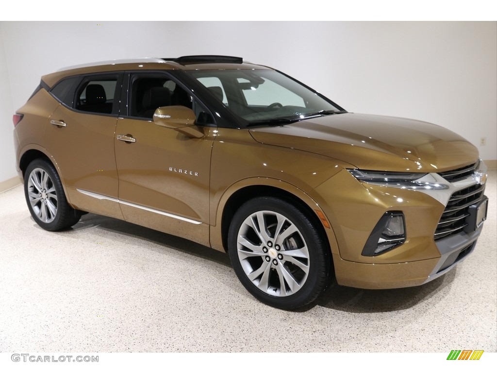 2019 Blazer Premier AWD - Sunlit Bronze Metallic / Jet Black photo #1