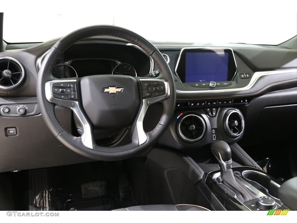 2019 Chevrolet Blazer Premier AWD Jet Black Dashboard Photo #136527088