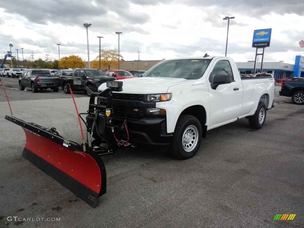 2020 Silverado 1500 WT Regular Cab 4x4 - Summit White / Jet Black photo #1