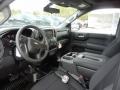 Jet Black 2020 Chevrolet Silverado 1500 WT Regular Cab 4x4 Interior Color
