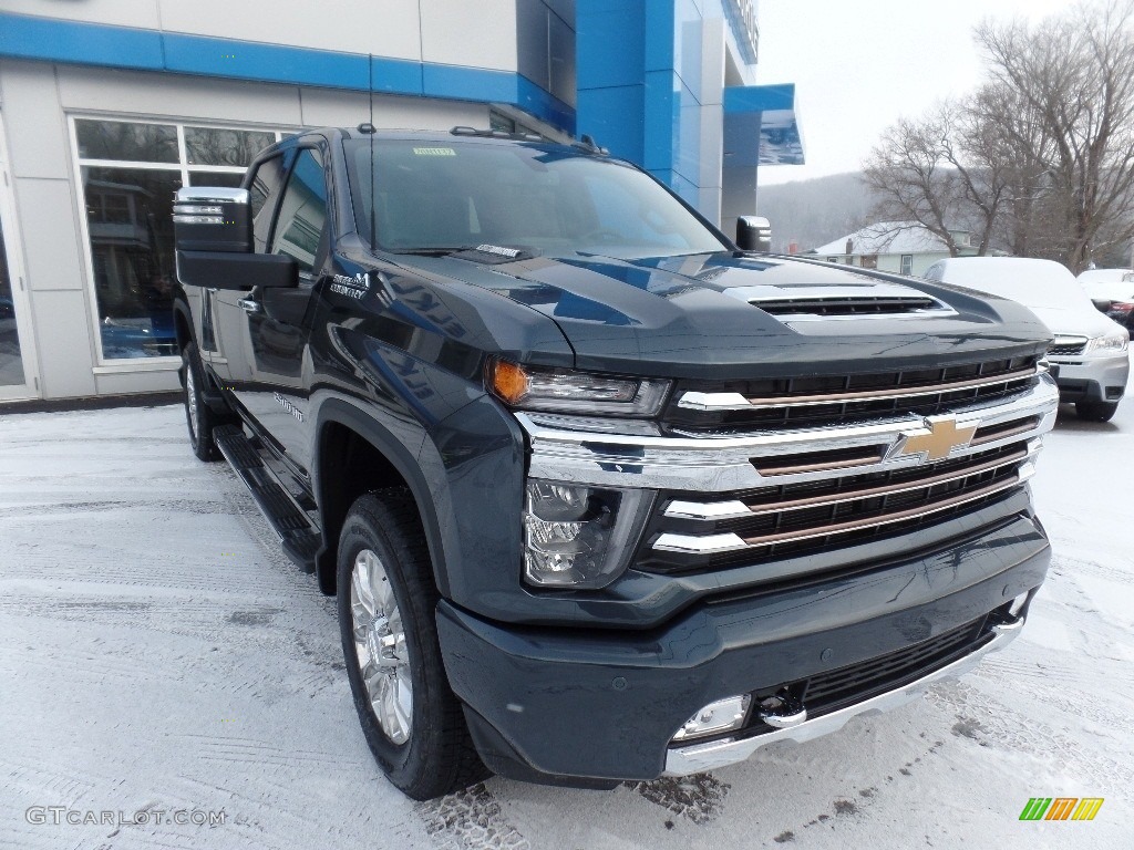 2020 Silverado 2500HD High Country Crew Cab 4x4 - Shadow Gray Metallic / Jet Black photo #1