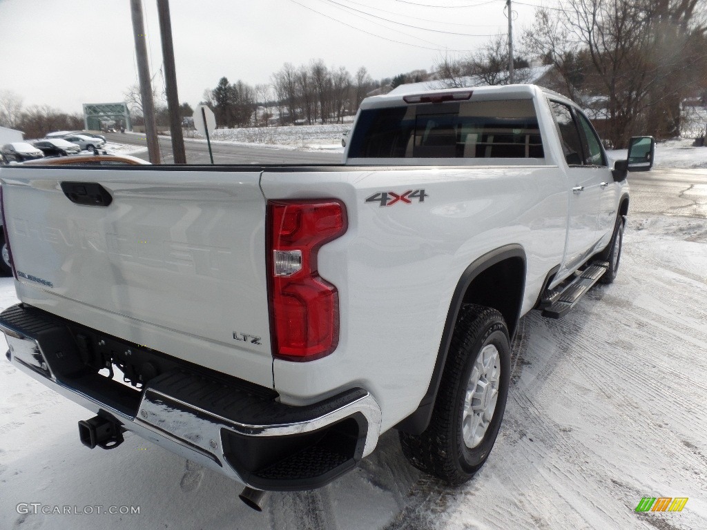 2020 Silverado 3500HD LTZ Crew Cab 4x4 - Summit White / Jet Black photo #8