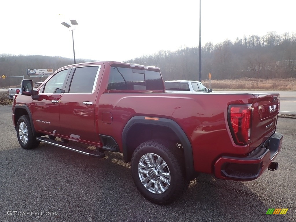 2020 Sierra 2500HD Denali Crew Cab 4WD - Red Quartz Tintcoat / Jet Black photo #7