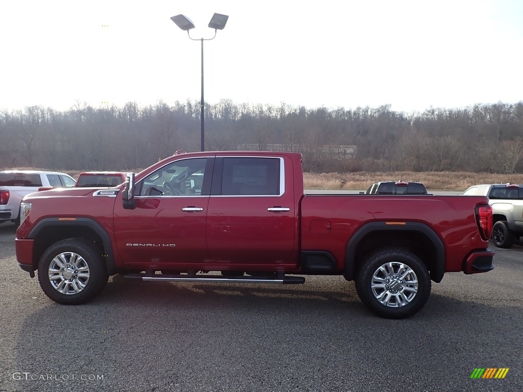 2020 Sierra 2500HD Denali Crew Cab 4WD - Red Quartz Tintcoat / Jet Black photo #8