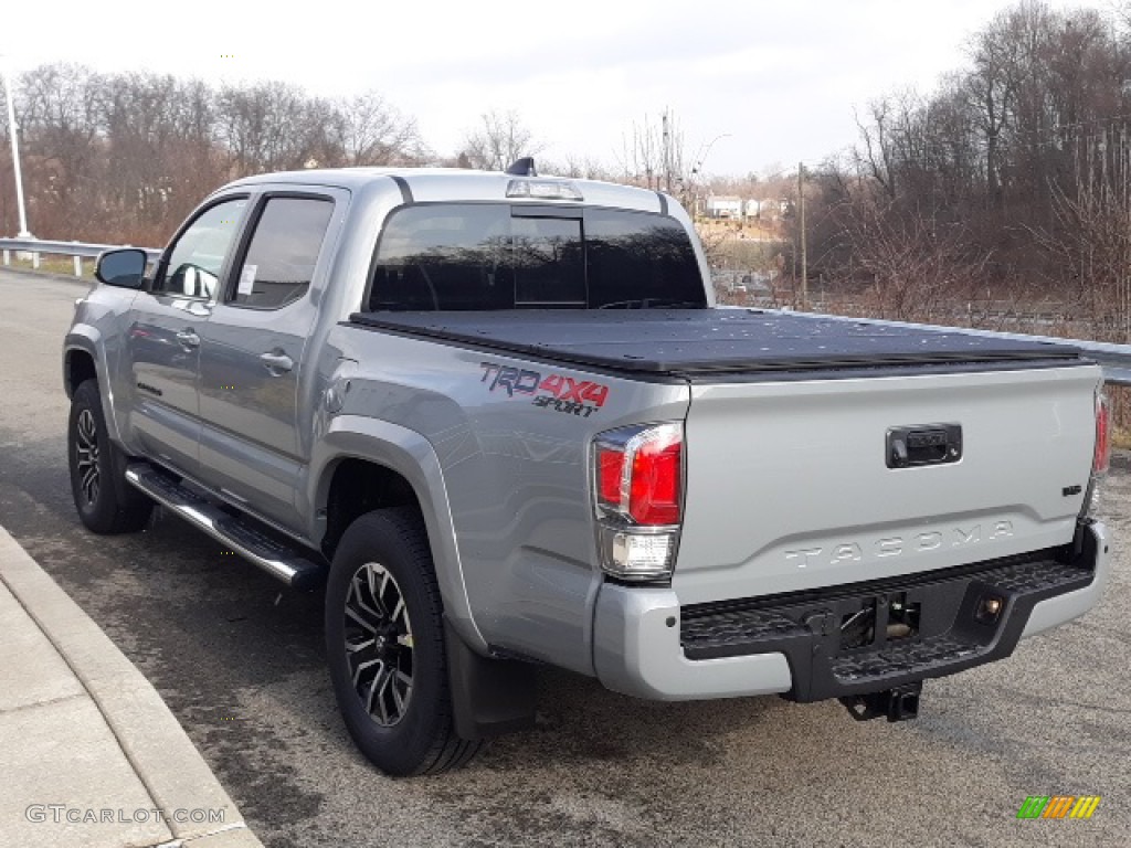2020 Tacoma TRD Sport Double Cab 4x4 - Cement / Black photo #2