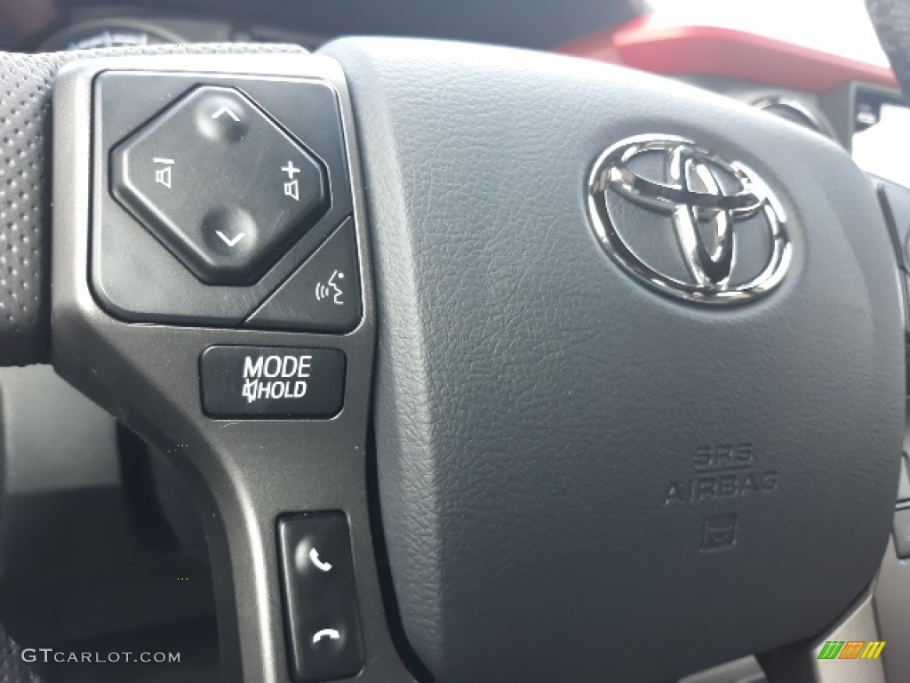 2020 Tacoma TRD Sport Double Cab 4x4 - Cement / Black photo #9